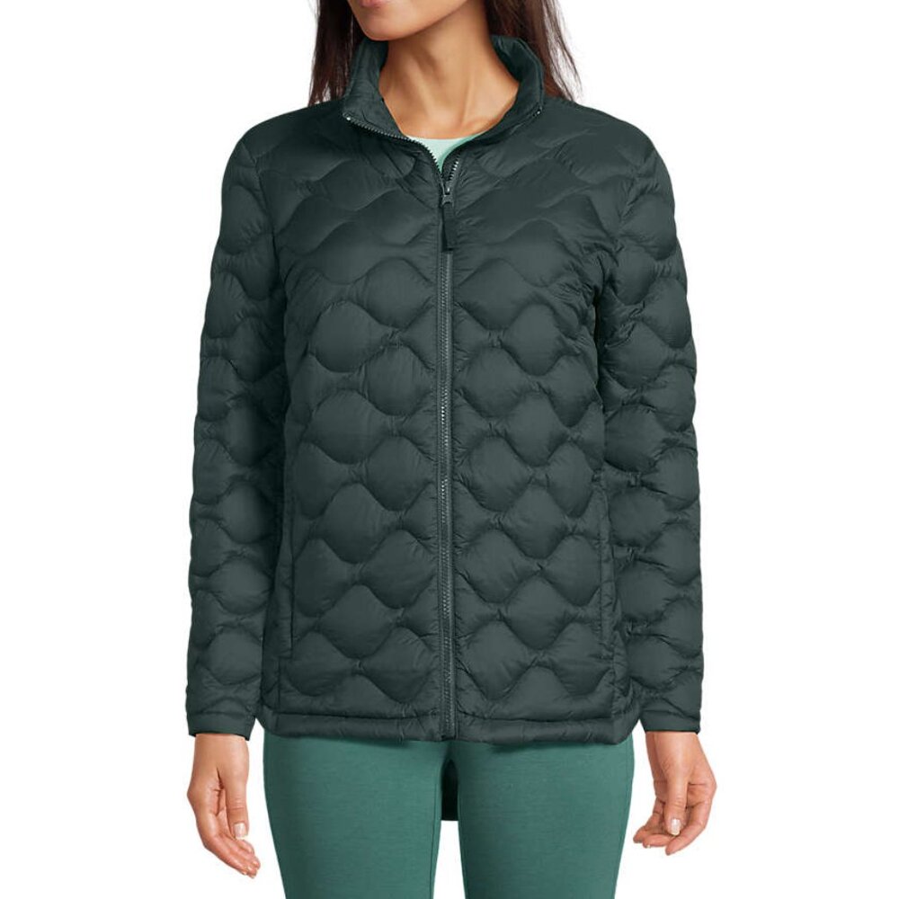 Lands' End Women's Wanderweight Quilted Packable Down Jacket